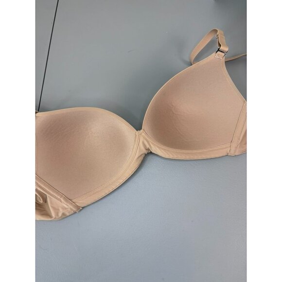 Soma women's 34C beige memorable wireless lightly lined t-shirt bra comfort - Picture 7 of 7